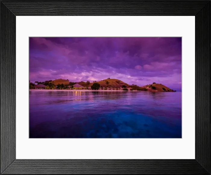 Framed Print : Sunrise over Hotel Seraya, Flores Island, Indonesia, Southeast Asia, Asia Framed Print : Sunrise over Hotel Seraya, Flores Island, Indonesia, Southeast Asia, Asia