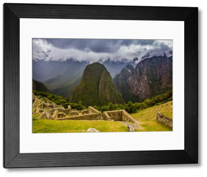 Framed Print : Machu Picchu Incan Ruins, UNESCO World Heritage Site, Sacred Valley, Peru, South America Framed Print : Machu Picchu Incan Ruins, UNESCO World Heritage Site, Sacred Valley, Peru, South America