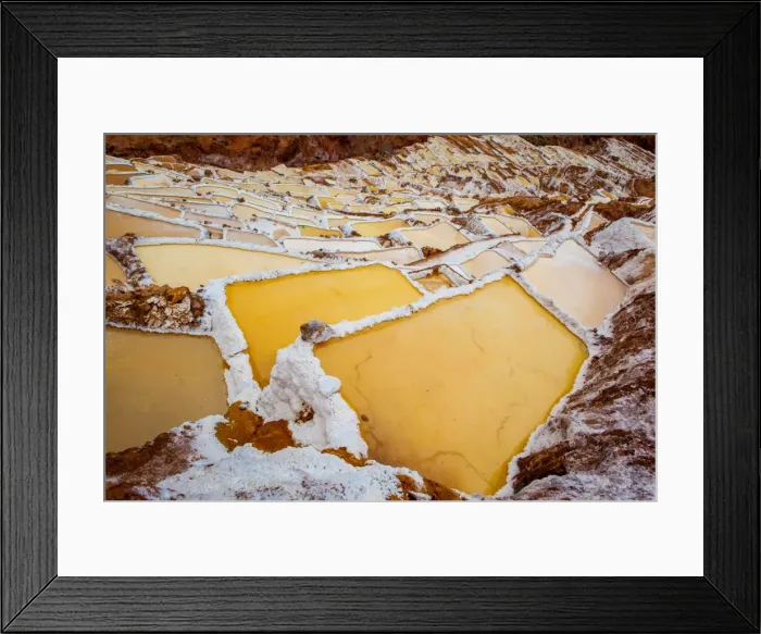 Framed Print : Salineras de Maras, Maras Salt Flats, Sacred Valley, Peru, South America Framed Print : Salineras de Maras, Maras Salt Flats, Sacred Valley, Peru, South America