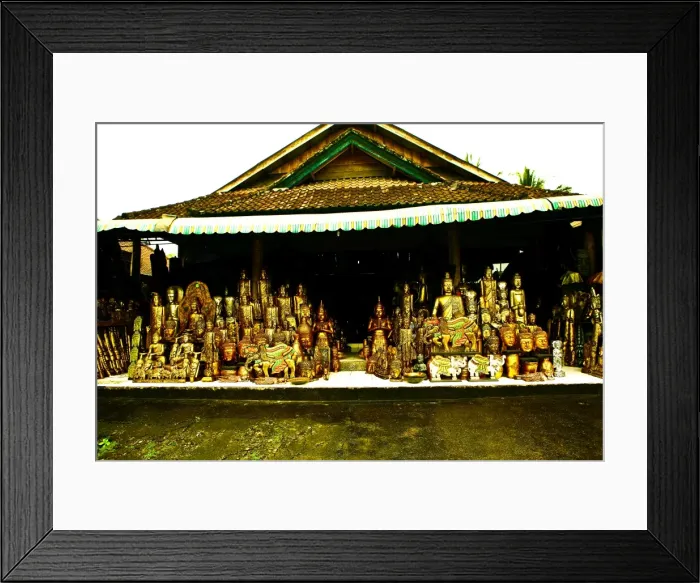 Framed Print : Woodcarving shop, Ubud, Bali, Indonesia, Southeast Asia, Asia Framed Print : Woodcarving shop, Ubud, Bali, Indonesia, Southeast Asia, Asia