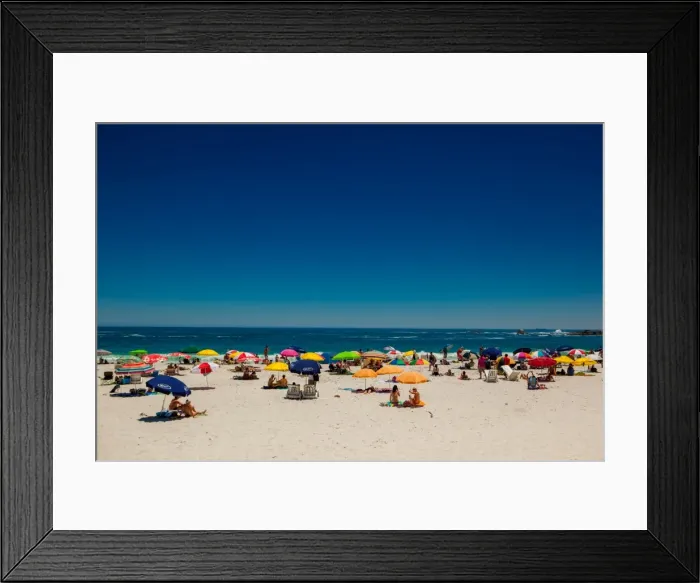Framed Print : View of beachgoers, Camps Bay, Cape Town, South Africa, Africa Framed Print : View of beachgoers, Camps Bay, Cape Town, South Africa, Africa