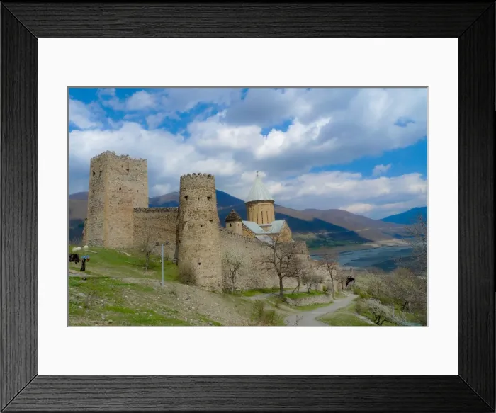Framed Print : Castle in the countryside of Tbilisi, The Republic of Georgia, Central Asia, Asia Framed Print : Castle in the countryside of Tbilisi, The Republic of Georgia, Central Asia, Asia