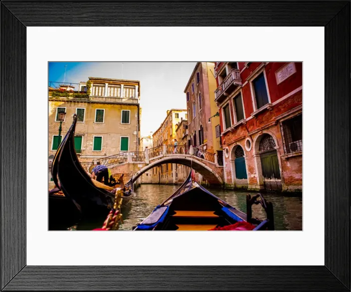 Framed Print : Floating on a gondola, Venice, UNESCO World Heritage Site, Veneto, Italy, Europe Framed Print : Floating on a gondola, Venice, UNESCO World Heritage Site, Veneto, Italy, Europe