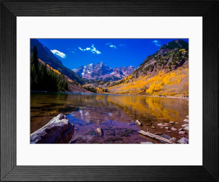 Framed Print : The Maroon Bells, Aspen, Colorado, United States of America, North America Framed Print : The Maroon Bells, Aspen, Colorado, United States of America, North America