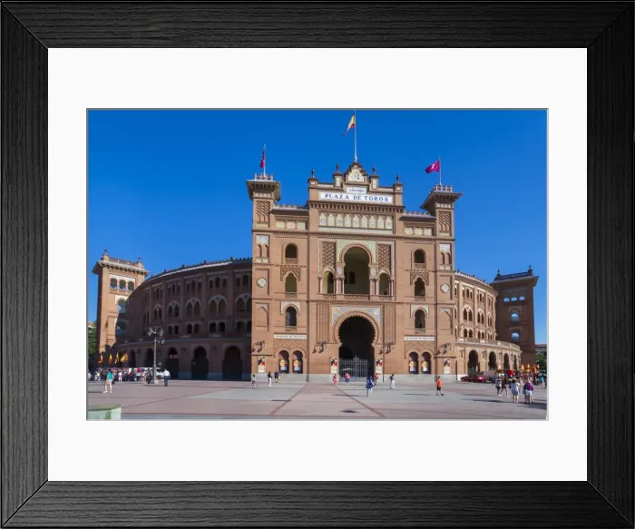 Framed Print : Plaza de Toros (bullring), Madrid, Spain, Europe Framed Print : Plaza de Toros (bullring), Madrid, Spain, Europe