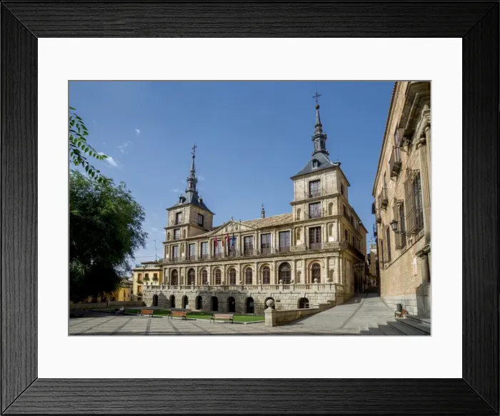 Framed Print : City hall, Plaza del Ayuntamiento, Toledo, Castile-La Mancha, Spain, Europe Framed Print : City hall, Plaza del Ayuntamiento, Toledo, Castile-La Mancha, Spain, Europe