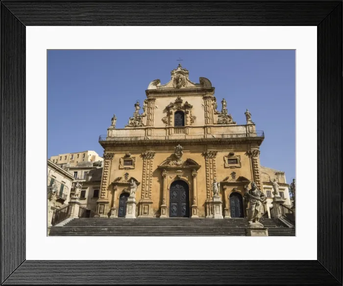 Framed Print : Cathedral of St Peter, UNESCO World Heritage Site, Modica, Sicily, Italy, Europe Framed Print : Cathedral of St Peter, UNESCO World Heritage Site, Modica, Sicily, Italy, Europe