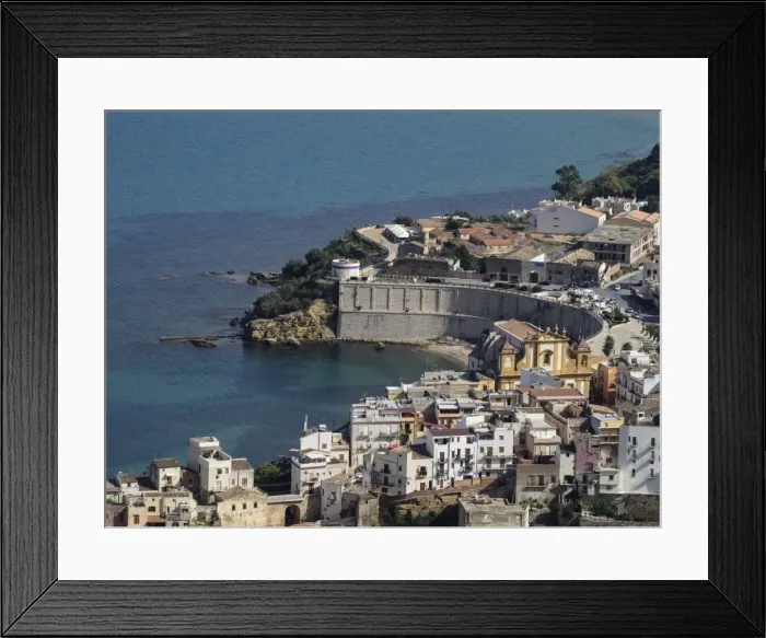 Framed Print : Castallammare del Golfo, Trapani Province, Sicily, Italy, Mediterranean, Europe Framed Print : Castallammare del Golfo, Trapani Province, Sicily, Italy, Mediterranean, Europe