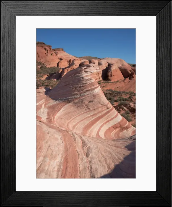 Framed Print : The Fire Wave, Valley of Fire, near Las Vegas, Nevada, United States of America Framed Print : The Fire Wave, Valley of Fire, near Las Vegas, Nevada, United States of America