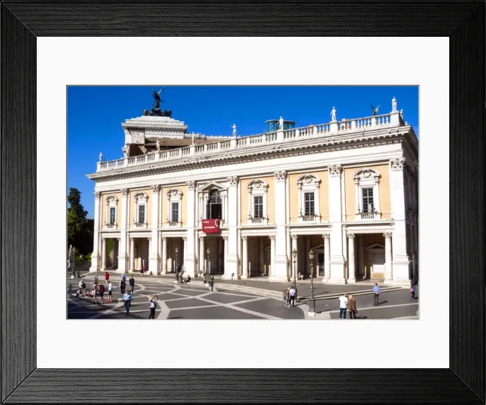 Framed Print : Palazzo Nuovo, Campidoglio, Capitoline Hill, UNESCO World Heritage Site, Rome, Lazio Framed Print : Palazzo Nuovo, Campidoglio, Capitoline Hill, UNESCO World Heritage Site, Rome, Lazio