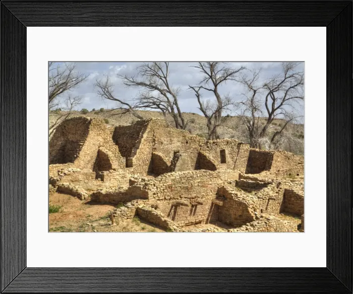 Framed Print : West Ruin, Aztec Ruins National Monument, dating from between 850 AD and 1100 AD Framed Print : West Ruin, Aztec Ruins National Monument, dating from between 850 AD and 1100 AD