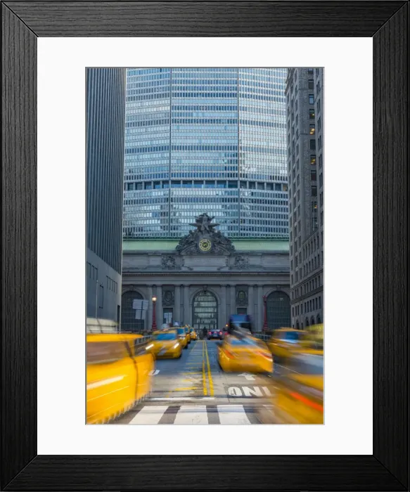 Framed Print : Grand Central Station, Midtown, Manhattan, New York, United States of America, North Framed Print : Grand Central Station, Midtown, Manhattan, New York, United States of America, North