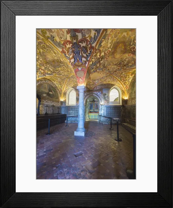 Framed Print : Chapter House, Convento de Nossa Senhora da Conceicao (Our Lady of the Conception Convent) Framed Print : Chapter House, Convento de Nossa Senhora da Conceicao (Our Lady of the Conception Convent)