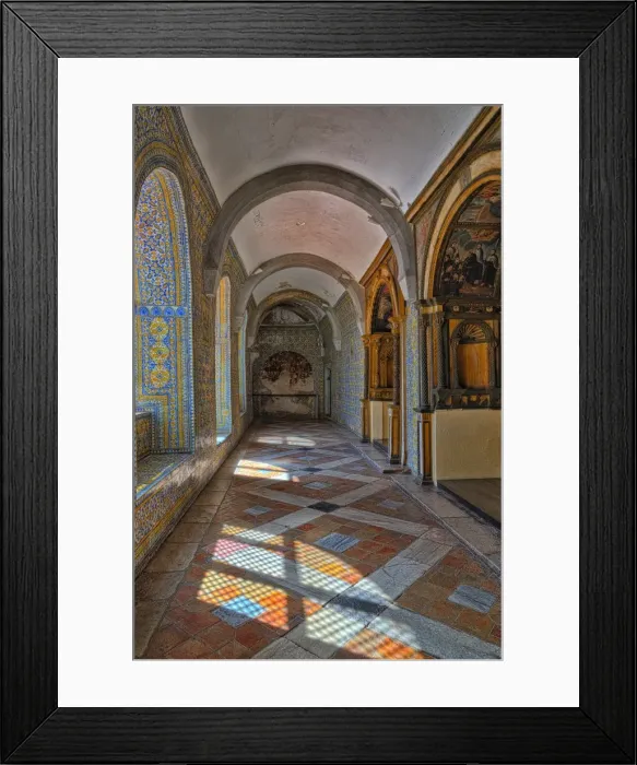 Framed Print : Rosary Court, Convento de Nossa Senhora da Conceicao (Our Lady of the Conception Convent) Framed Print : Rosary Court, Convento de Nossa Senhora da Conceicao (Our Lady of the Conception Convent)