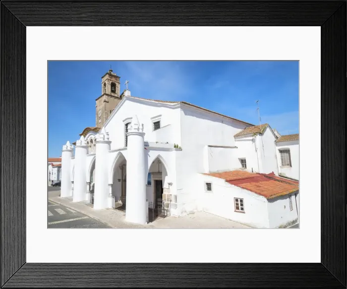 Framed Print : Santa Maria da Feira Church, Beja. Alentejo, Portugal, Europe Framed Print : Santa Maria da Feira Church, Beja. Alentejo, Portugal, Europe