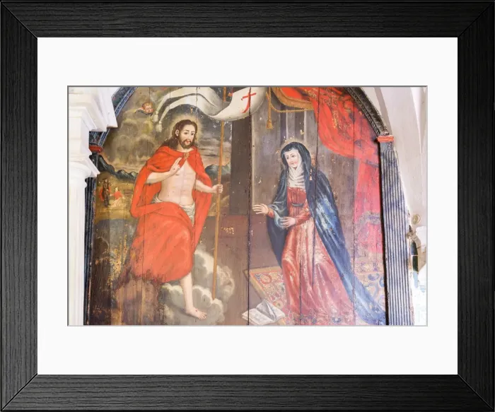 Framed Print : Altar and paintings, Convento de Nossa Senhora da Conceicao (Our Lady of the Conception Convent) Framed Print : Altar and paintings, Convento de Nossa Senhora da Conceicao (Our Lady of the Conception Convent)