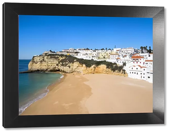 Carvoeiro and Beach, Algarve, Portugal, Europe