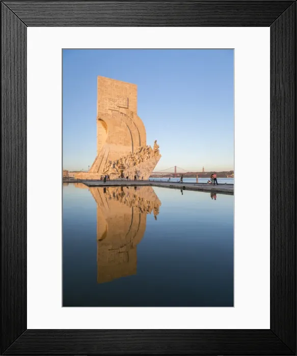 Framed Print : Sunset on the Padrao dos Descobrimentos (Monument to the Discoveries) reflected in Tagus River Framed Print : Sunset on the Padrao dos Descobrimentos (Monument to the Discoveries) reflected in Tagus River