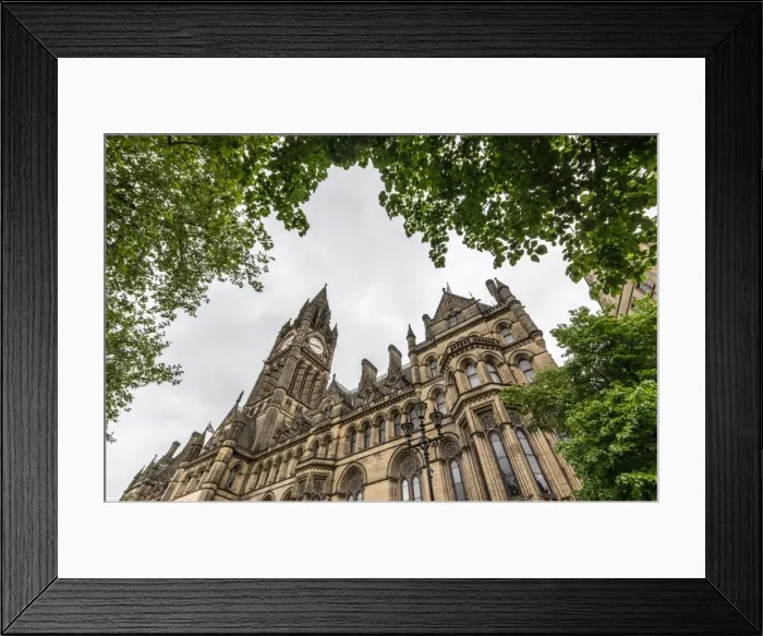 Framed Print : Manchester Town Hall, Manchester, England, United Kingdom, Europe Framed Print : Manchester Town Hall, Manchester, England, United Kingdom, Europe