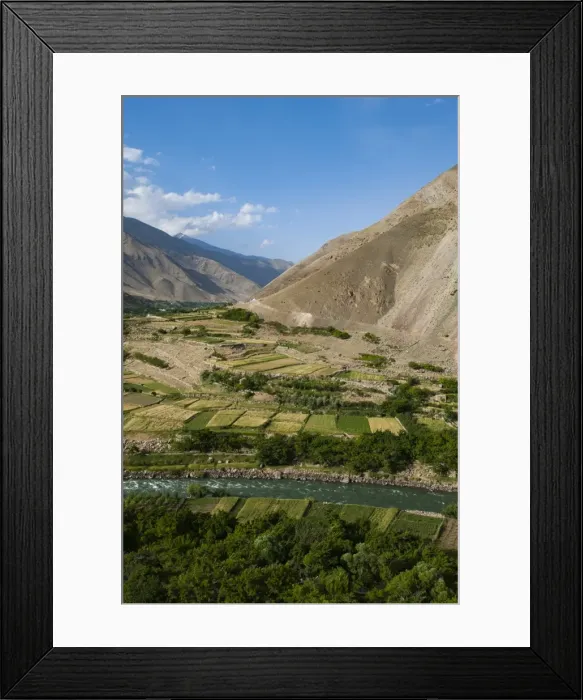 Framed Print : The Panjshir Valley, Afghanistan, Asia Framed Print : The Panjshir Valley, Afghanistan, Asia