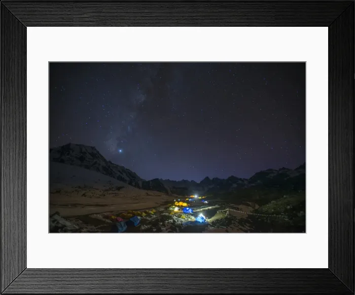 Framed Print : Ama Dablam base camp, Himalayas, Nepal, Asia Framed Print : Ama Dablam base camp, Himalayas, Nepal, Asia