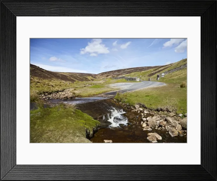 Framed Print : Ford in the road made famous by James Herriot tv series, Swaledale, Yorkshire Dales Framed Print : Ford in the road made famous by James Herriot tv series, Swaledale, Yorkshire Dales