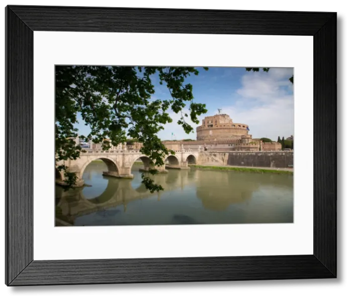 Framed Print : River Tiber and Castel Sant Angelo, UNESCO World Heritage Site, Rome, Lazio, Italy Framed Print : River Tiber and Castel Sant Angelo, UNESCO World Heritage Site, Rome, Lazio, Italy