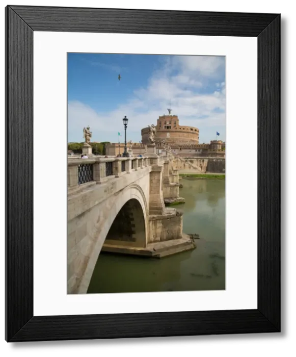 Framed Print : River Tiber and Castel Sant Angelo, UNESCO World Heritage Site, Rome, Lazio, Italy Framed Print : River Tiber and Castel Sant Angelo, UNESCO World Heritage Site, Rome, Lazio, Italy