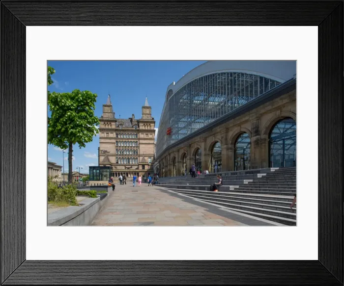 Framed Print : Liverpool Lime Street Railway Station, Liverpool, Merseyside, England, United Kingdom Framed Print : Liverpool Lime Street Railway Station, Liverpool, Merseyside, England, United Kingdom