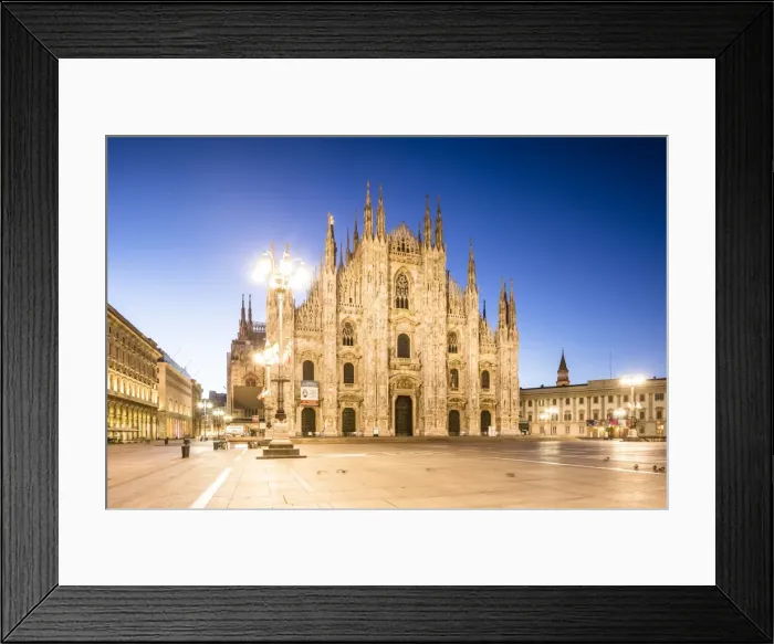 Framed Print : The Duomo di Milano (Milan Cathedral), Milan, Lombardy, Italy, Europe