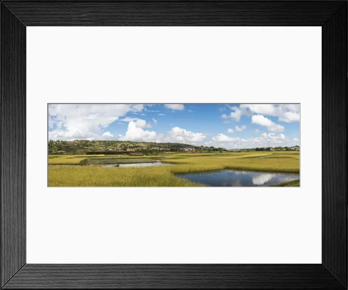 Framed Print : Rice paddy fields on RN7 (Route Nationale 7) near Ambatolampy in the Central Highlands Framed Print : Rice paddy fields on RN7 (Route Nationale 7) near Ambatolampy in the Central Highlands