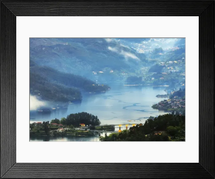 Framed Print : The Homem River at dawn, Peneda Geres National Park, the only national park in Portugal Framed Print : The Homem River at dawn, Peneda Geres National Park, the only national park in Portugal