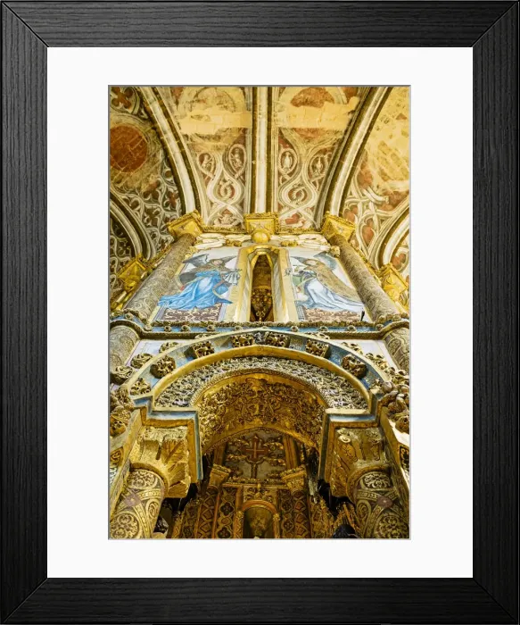 Framed Print : Templar Abbey, Convento de Cristo, UNESCO World Heritage Site, Tomar, Santarem District Framed Print : Templar Abbey, Convento de Cristo, UNESCO World Heritage Site, Tomar, Santarem District
