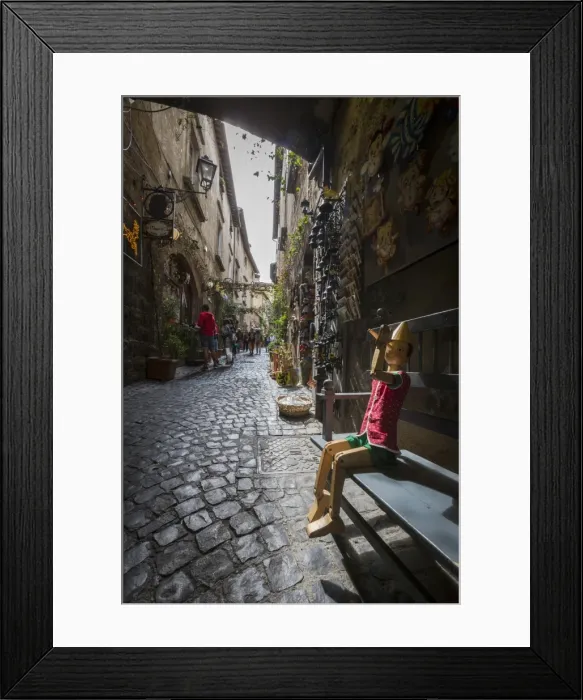 Framed Print : A typical alley with local craft shops, Orvieto, Terni Province, Umbria, Italy, Europe Framed Print : A typical alley with local craft shops, Orvieto, Terni Province, Umbria, Italy, Europe