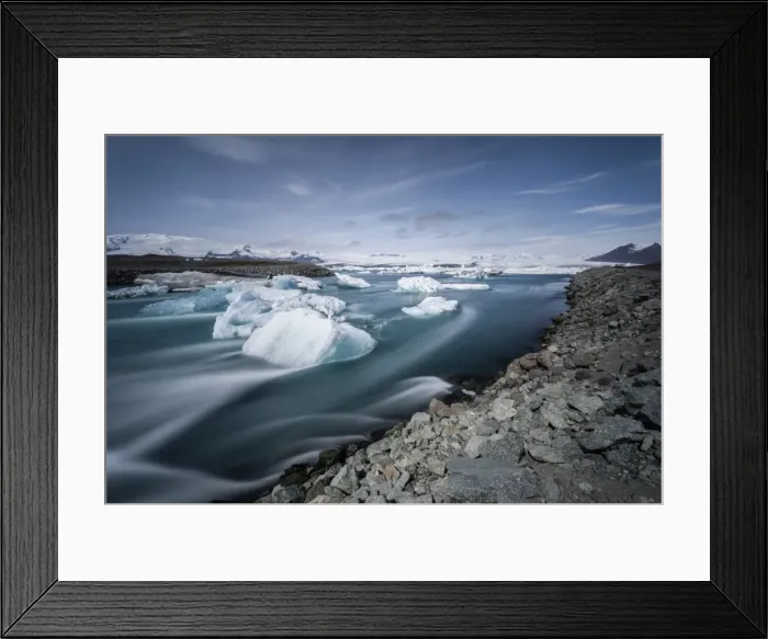 Framed Print : Jokulsarlon, Iceland, Polar Regions Framed Print : Jokulsarlon, Iceland, Polar Regions