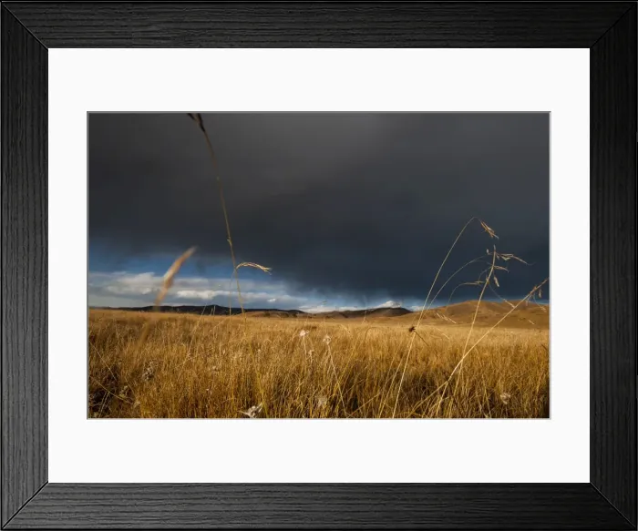 Framed Print : Stormy sky over rangelands on the edge of the Tibetan Plateau in Sichuan Province Framed Print : Stormy sky over rangelands on the edge of the Tibetan Plateau in Sichuan Province