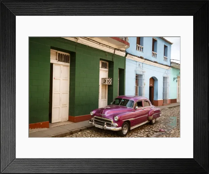 Framed Print : Old American vintage car, Trinidad, Sancti Spiritus Province, Cuba, West Indies, Caribbean Framed Print : Old American vintage car, Trinidad, Sancti Spiritus Province, Cuba, West Indies, Caribbean