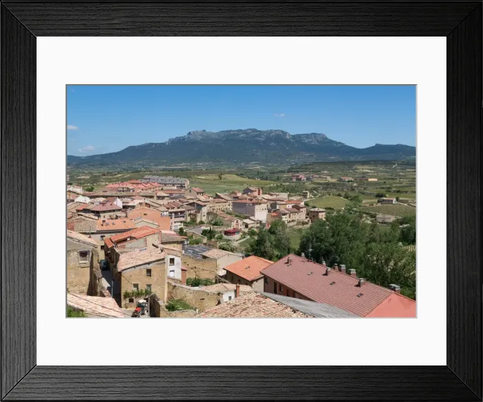 Framed Print : Rooftops in San Vicente de la Sonsierra, La Rioja, Spain, Europe Framed Print : Rooftops in San Vicente de la Sonsierra, La Rioja, Spain, Europe