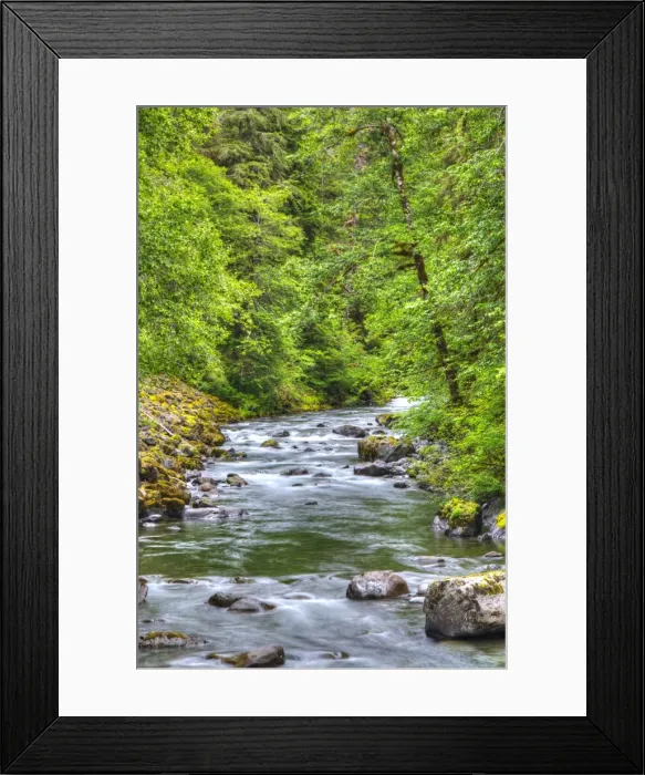 Framed Print : Sol Doc River, Olympic National Park, UNESCO World Heritage Site, Washington, United Framed Print : Sol Doc River, Olympic National Park, UNESCO World Heritage Site, Washington, United