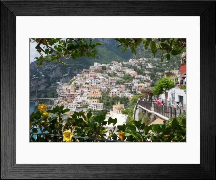 Framed Print : View over Positano and Chiesa di Santa Maria Assunta, Province of Salerno, Costiera Amalfitana Framed Print : View over Positano and Chiesa di Santa Maria Assunta, Province of Salerno, Costiera Amalfitana