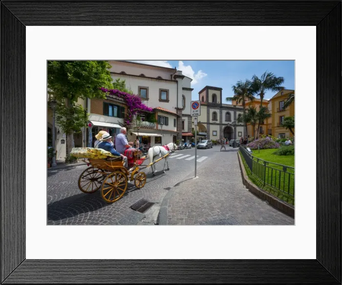 Framed Print : Piazza Sant Antonino, Sorrento, Campania, Italy, Europe Framed Print : Piazza Sant Antonino, Sorrento, Campania, Italy, Europe