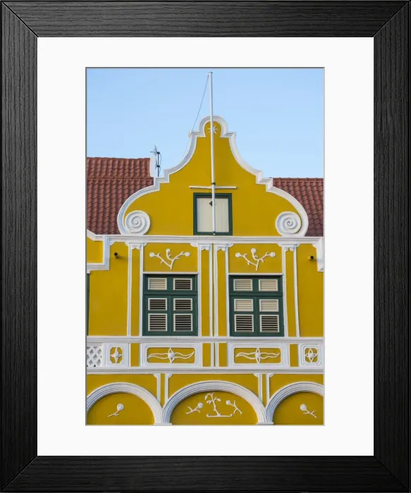 Framed Print : The Penha building, a former merchants house built in 1708, Punda, UNESCO World Heritage Site Framed Print : The Penha building, a former merchants house built in 1708, Punda, UNESCO World Heritage Site