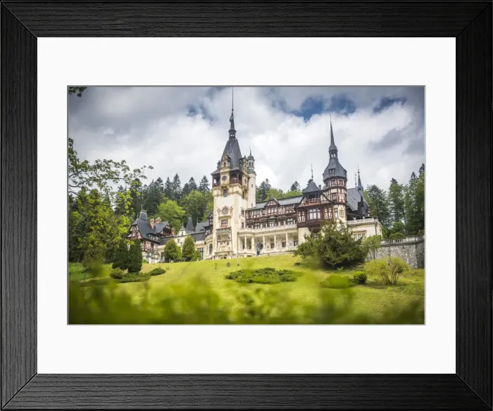 Framed Print : Peles Castle, a palace near Sinaia, Transylvania, Romania, Europe Framed Print : Peles Castle, a palace near Sinaia, Transylvania, Romania, Europe