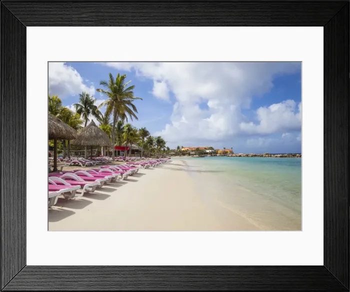 Framed Print : Mambo Beach, Willemstad, Curacao, West Indies, Lesser Antilles, former Netherlands Antilles Framed Print : Mambo Beach, Willemstad, Curacao, West Indies, Lesser Antilles, former Netherlands Antilles