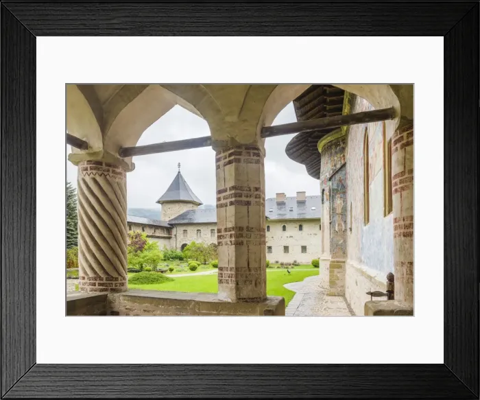 Framed Print : Sucevita Monastery, a Gothic church, one of the Painted Churches of Northern Moldavia Framed Print : Sucevita Monastery, a Gothic church, one of the Painted Churches of Northern Moldavia
