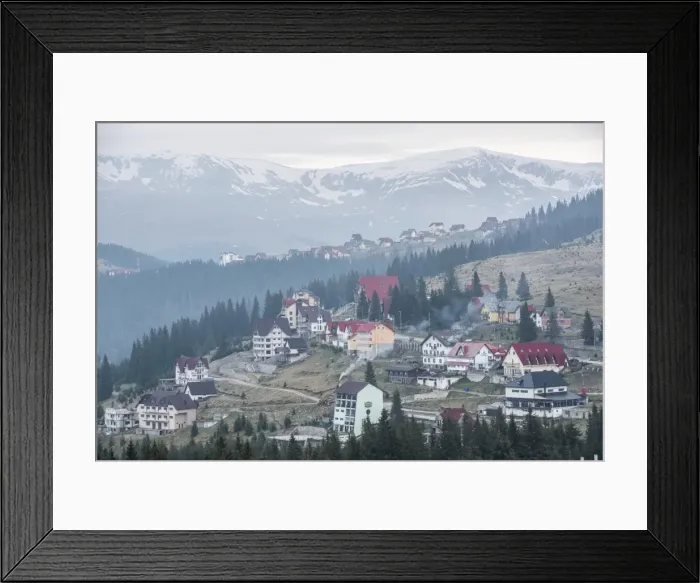 Framed Print : Ranca, a ski resort in the Parang Mountains, Carpathian Mountains, Oltenia Region Framed Print : Ranca, a ski resort in the Parang Mountains, Carpathian Mountains, Oltenia Region