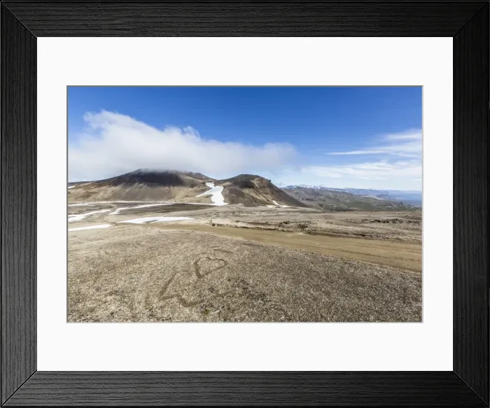 Framed Print : A view inside the stratovolcano crater Snaefellsjokull, Snaefellsnes National Park Framed Print : A view inside the stratovolcano crater Snaefellsjokull, Snaefellsnes National Park