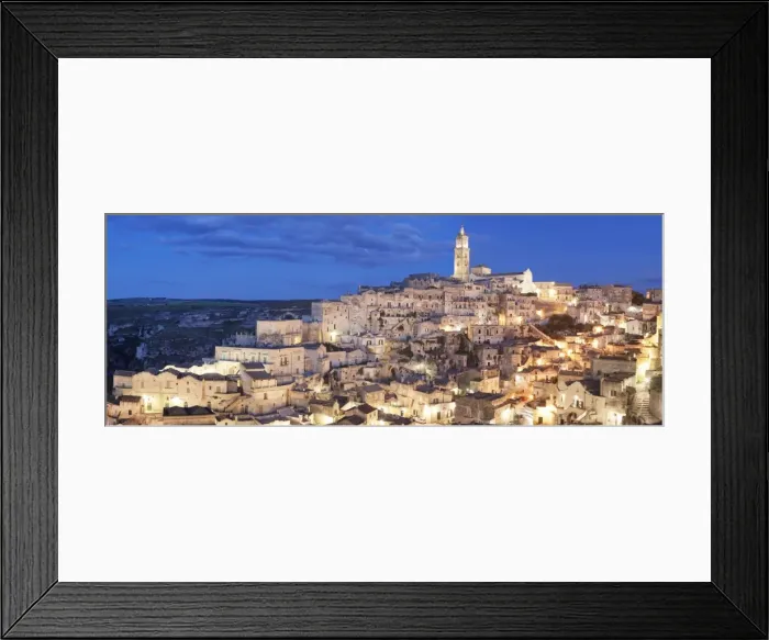 Framed Print : Sasso Barisano and cathedral, UNESCO World Heritage Site, Matera, Basilicata, Puglia Framed Print : Sasso Barisano and cathedral, UNESCO World Heritage Site, Matera, Basilicata, Puglia