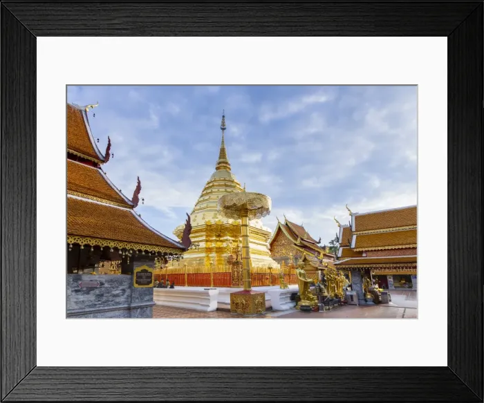 Framed Print : Doi Suthep temple, Chiang Mai, Thailand, Southeast Asia, Asia Framed Print : Doi Suthep temple, Chiang Mai, Thailand, Southeast Asia, Asia