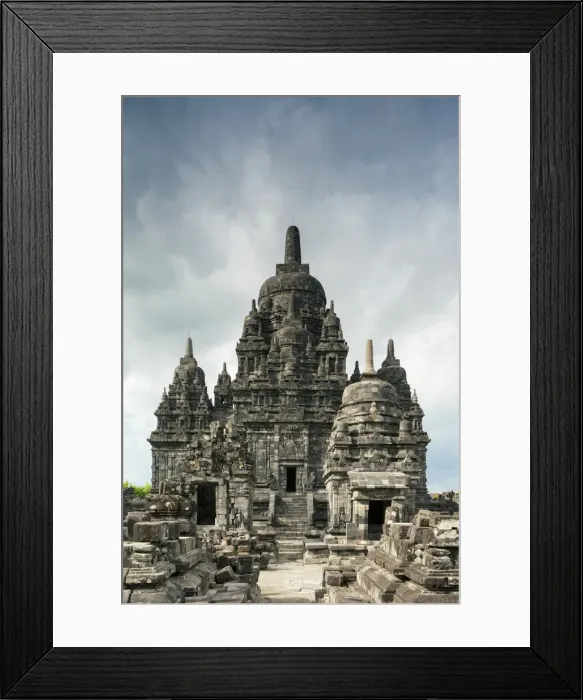 Framed Print : Sewu Temple near Prambanan, Java, Indonesia, Southeast Asia, Asia Framed Print : Sewu Temple near Prambanan, Java, Indonesia, Southeast Asia, Asia